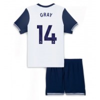 Camiseta Tottenham Hotspur Archie Gray #14 Primera Equipación para niños 2024-25 manga corta (+ pantalones cortos)